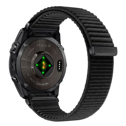 Pasek Tech-Protect NylonLoop na Garmin Fenix 5X / 5X Plus / 6X / 6X Pro / 7X / 8 / 8 Pro / 9 / 9 Pro (51 mm) - czarny_1