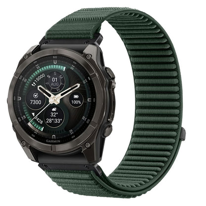 Pasek Tech-Protect NylonLoop na Garmin Fenix 5X / 5X Plus / 6X / 6X Pro / 7X / 8 / 8 Pro / 9 / 9 Pro (51 mm) - zielony_0