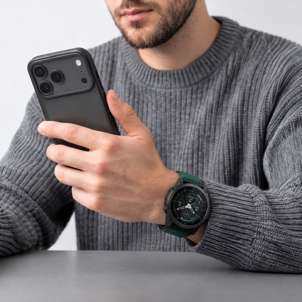Pasek Tech-Protect NylonLoop na Garmin Fenix 5X / 5X Plus / 6X / 6X Pro / 7X / 8 / 8 Pro / 9 / 9 Pro (51 mm) - zielony_3