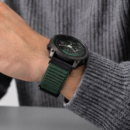 Pasek Tech-Protect NylonLoop na Garmin Fenix 5X / 5X Plus / 6X / 6X Pro / 7X / 8 / 8 Pro / 9 / 9 Pro (51 mm) - zielony_6
