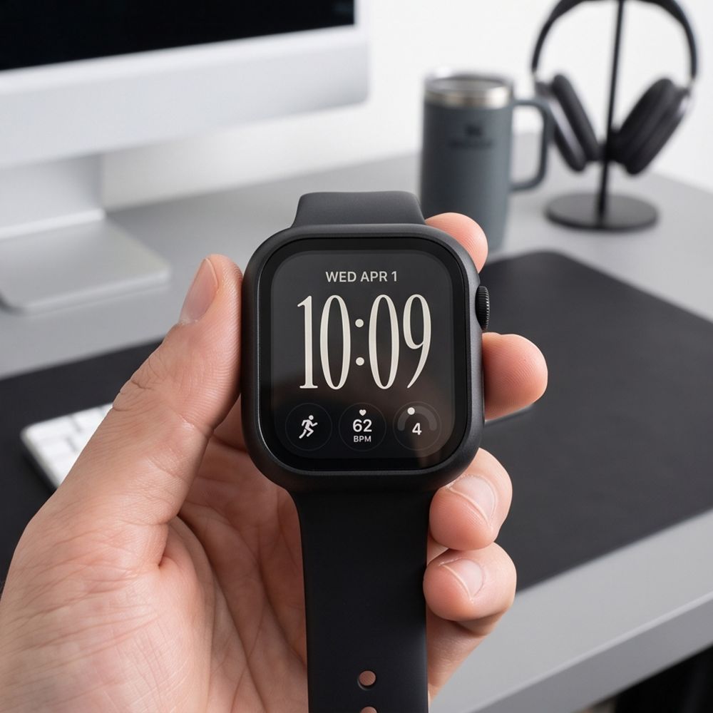 Etui Tech-Protect Defense Black & Clear 2-Pack na Apple Watch 42 mm_10