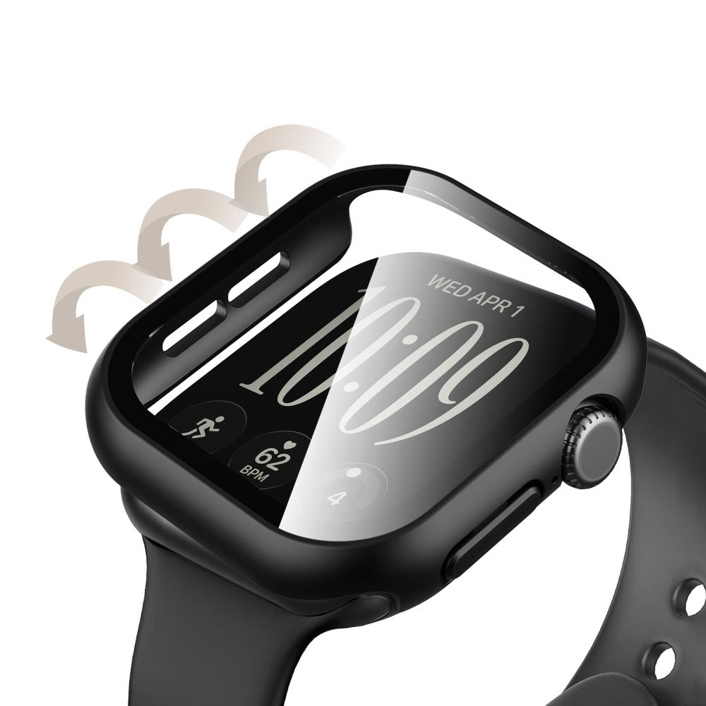 Etui Tech-Protect Defense Black & Clear 2-Pack na Apple Watch 46 mm_4