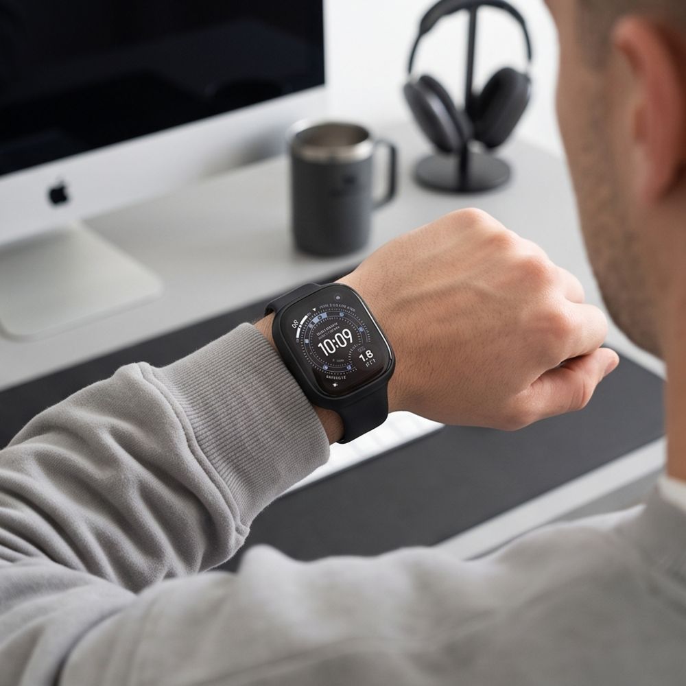 Etui Tech-Protect Defense Black & Clear 2-Pack na Apple Watch 49 mm_9