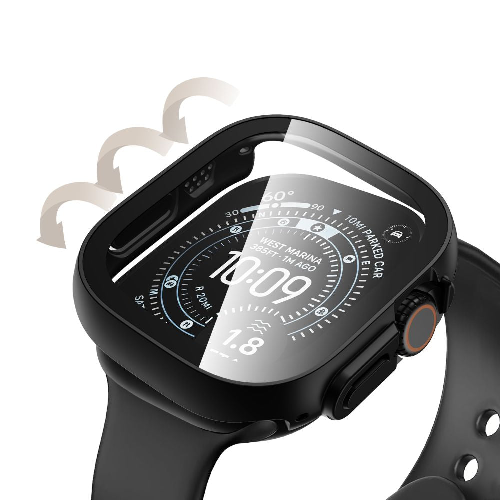 Etui Tech-Protect Defense Black & Clear 2-Pack na Apple Watch 49 mm_4