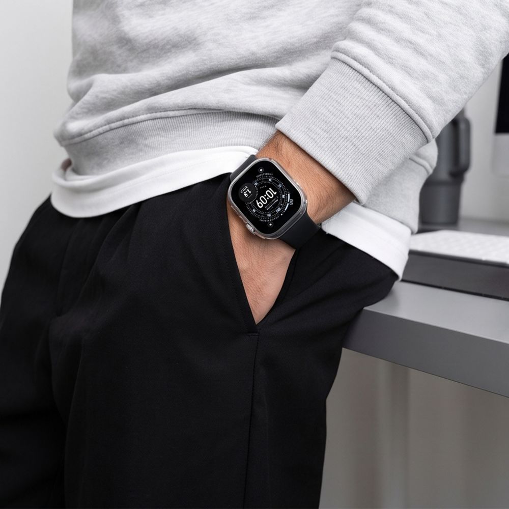 Etui Tech-Protect Defense Black & Clear 2-Pack na Apple Watch 49 mm_8