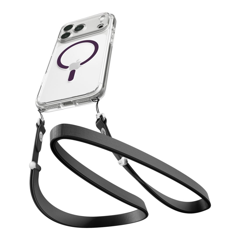 Etui Spigen Ultra Hybrid Mag MagSafe na iPhone 18 Pro Max / 17 Pro Max - przezroczysto-burgundowe_6