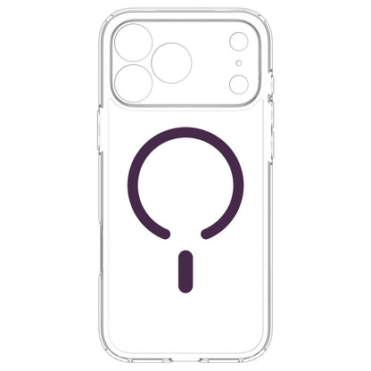Hard Case Spigen Ultra Hybrid with MagSafe for Apple iPhone 18 Pro / 17 Pro, Clear Dark Cherry ACS12335_4