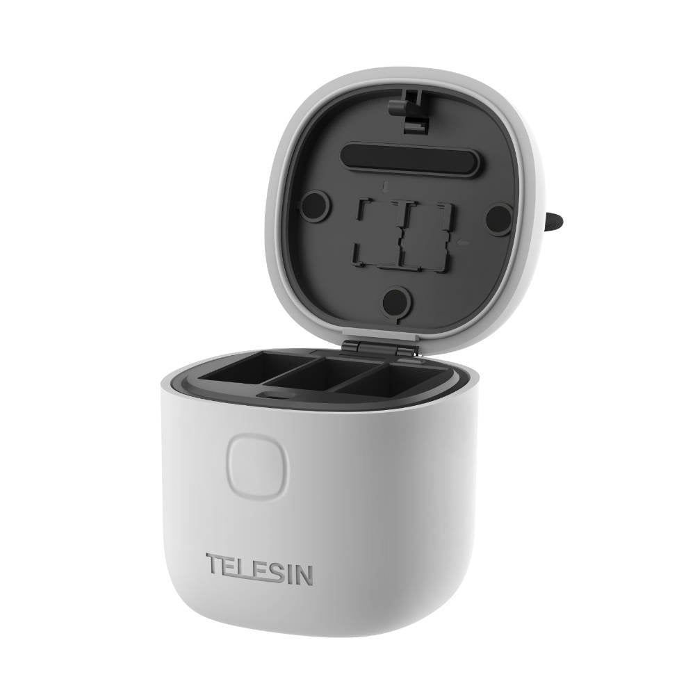 3-slot waterproof charger Allin box Telesin for GoPro Hero 12 / Hero 11 / Hero 10 / Hero 9_2