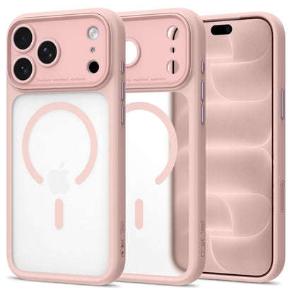 Etui Tech-Protect MagPeak MagSafe CC na iPhone 18 Pro / 17 Pro - różowe matowe_0