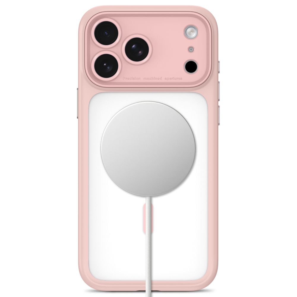 Etui Tech-Protect MagPeak MagSafe CC na iPhone 18 Pro Max / 17 Pro Max - różowe matowe_3