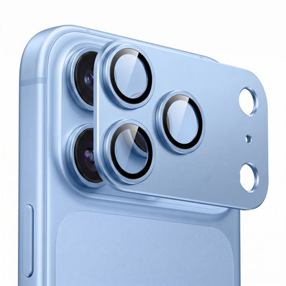 Szkło hartowane na wyspę apartu Tech-Protect Camfull Fit+ na iPhone 18 Pro - jasnoniebieskie_2