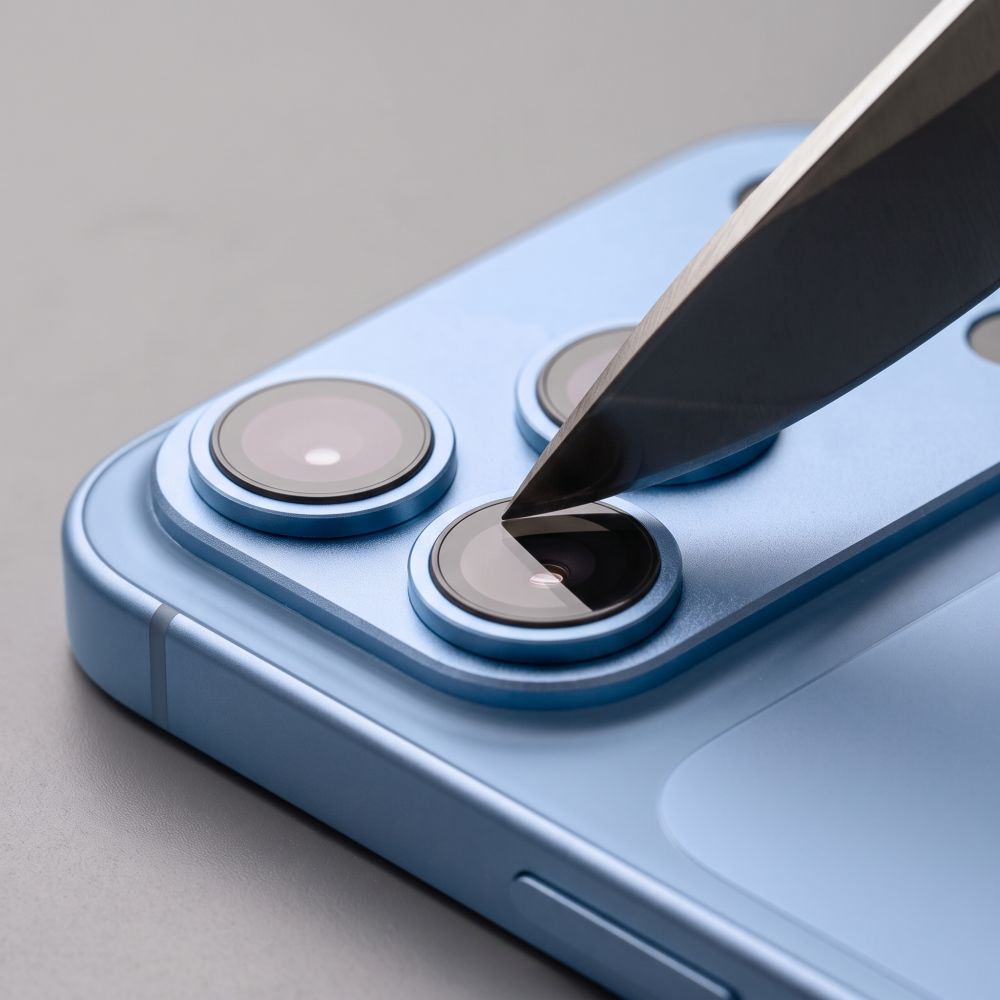 Szkło hartowane na wyspę apartu Tech-Protect Camfull Fit+ na iPhone 18 Pro - jasnoniebieskie_4