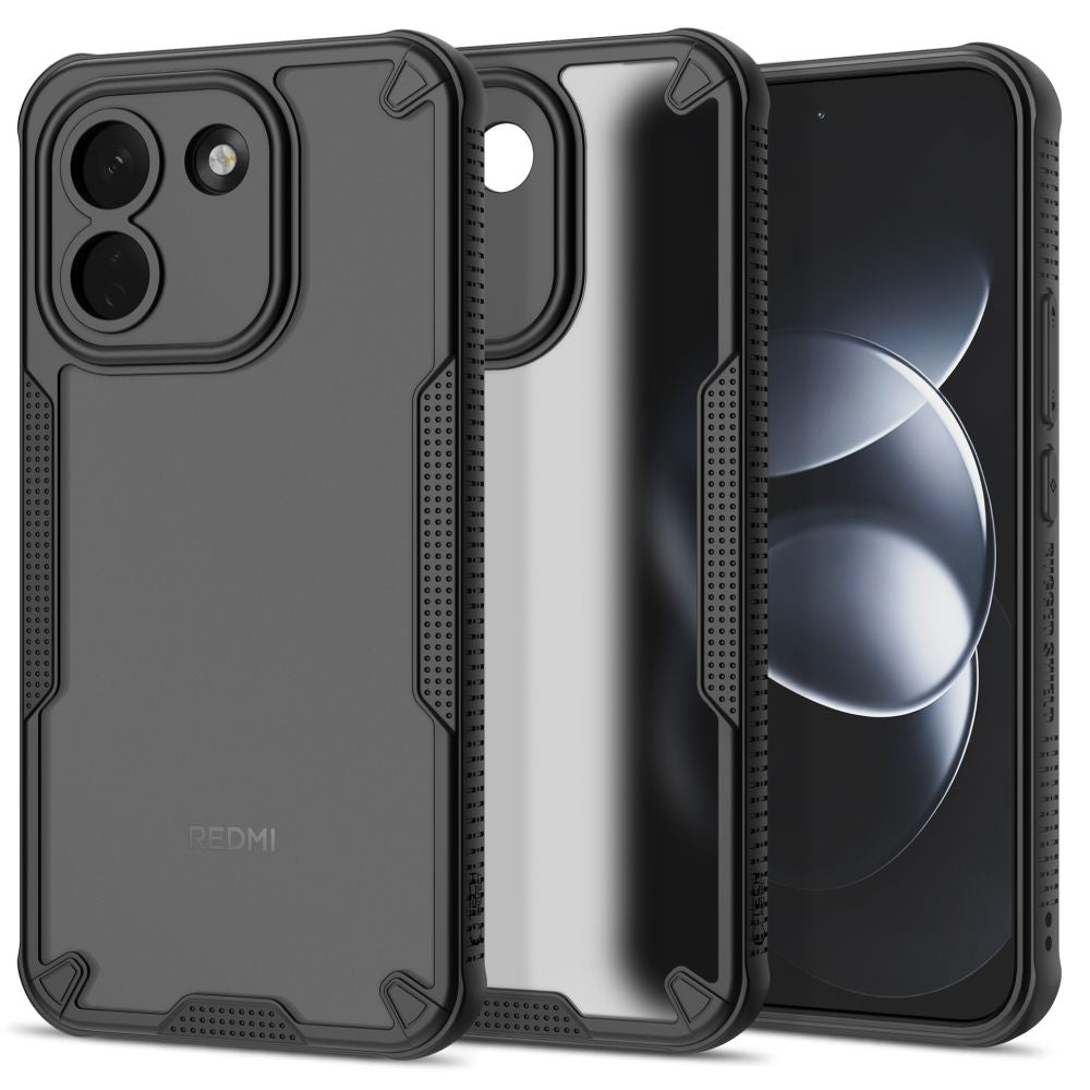 Etui Tech-Protect Rugged Shield na Xiaomi Redmi Note 17 Pro Max 5G - czarne matowe_0