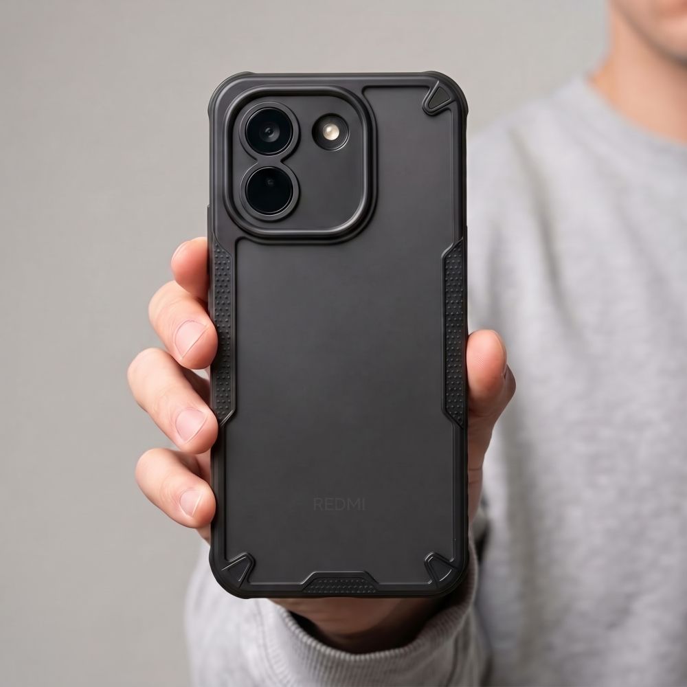 Etui Tech-Protect Rugged Shield na Xiaomi Redmi Note 17 Pro Max 5G - czarne matowe_4