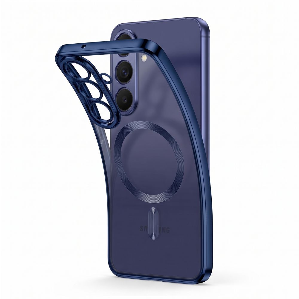 Etui Tech-Protect MagFlex na Samsung Galaxy S26 FE - granatowe_4