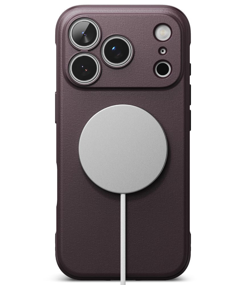 Etui Ringke Onyx Magsafe na iPhone 18 Pro / 17 Pro - burgundowe_2