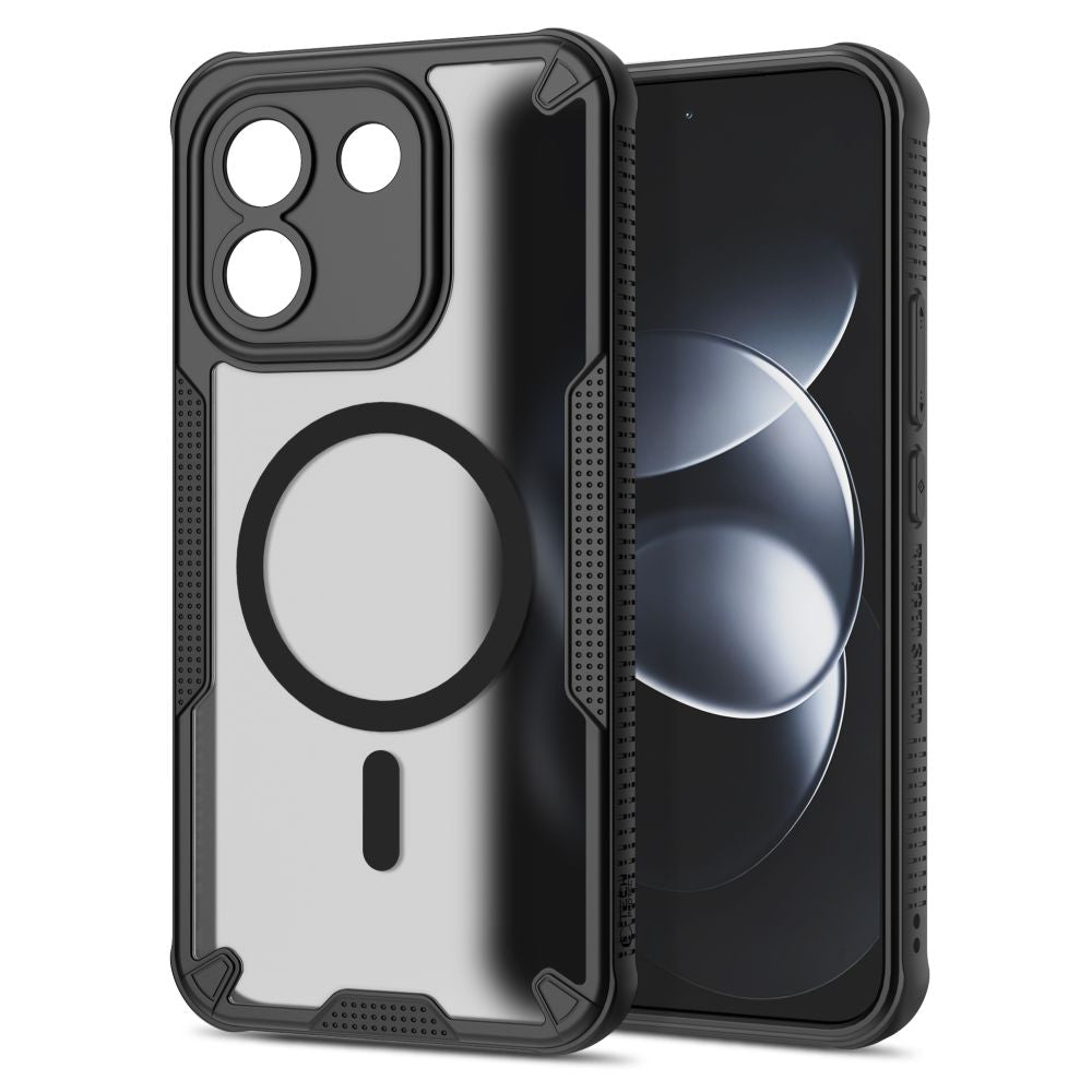 Etui Tech-Protect Rugged Shield MagSafe na Xiaomi Redmi Note 17 Pro Max 5G - czarne matowe_1