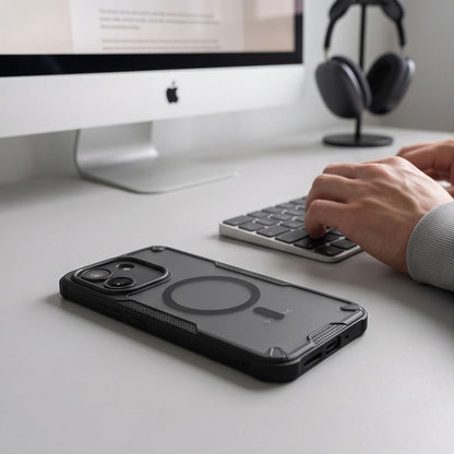 Etui Tech-Protect Rugged Shield MagSafe na Xiaomi Redmi Note 17 Pro Max 5G - czarne matowe_4