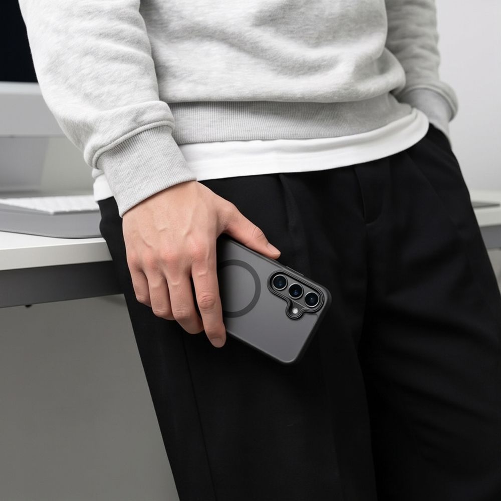 Tech-Protect Magmat MagSafe Case for Samsung Galaxy S26 FE - matte black_7