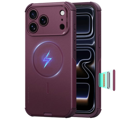 ESR Cyber Tough MagSafe Case for iPhone 18 Pro / 17 Pro - burgundy_0
