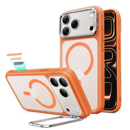 ESR Classic Hybrid Kickstand MagSafe Case for iPhone 18 Pro Max / 17 Pro Max - orange_0