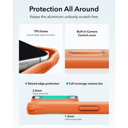 ESR Classic Hybrid Kickstand MagSafe Case for iPhone 18 Pro Max / 17 Pro Max - orange_4