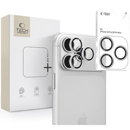 Tempered glass camera protector Tech-Protect Camring Fit+ for iPhone 18 Pro / 18 Pro Max - silver_0