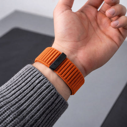 Tech-Protect NylonLoop Band for Garmin Fenix 5 / 6 / 6 Pro / 7 / 8 / 8 Pro / 9 / 9 Pro (47 mm) - orange_4