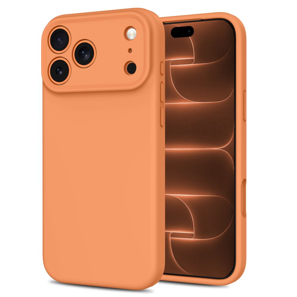 Tech-Protect Silicone MagSafe Case for iPhone 18 Pro Max / 17 Pro Max - orange_1