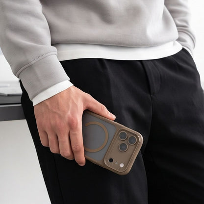 Tech-Protect MagPeak MagSafe CC Case for iPhone 18 Pro / 17 Pro - matte beige_7