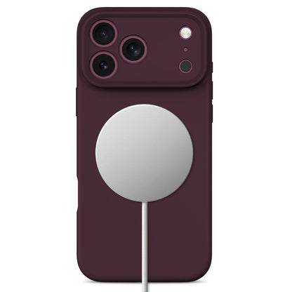Tech-Protect Silicone MagSafe Case for iPhone 18 Pro / 17 Pro - burgundy_3