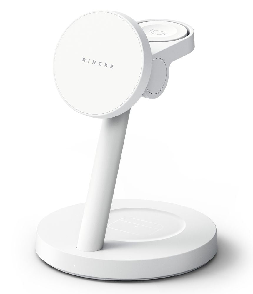 Ringke 3in1 Magnetic MagSafe 25W QI2.2 Wireless Charger - white_0