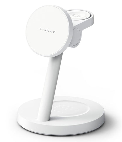 Ringke 3in1 Magnetic MagSafe 25W QI2.2 Wireless Charger - white_0