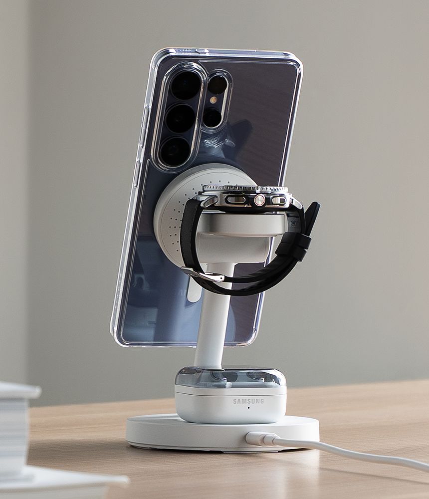 Ringke 3in1 Magnetic MagSafe 25W QI2.2 Wireless Charger - white_4