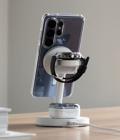 Ringke 3in1 Magnetic MagSafe 25W QI2.2 Wireless Charger - white_4