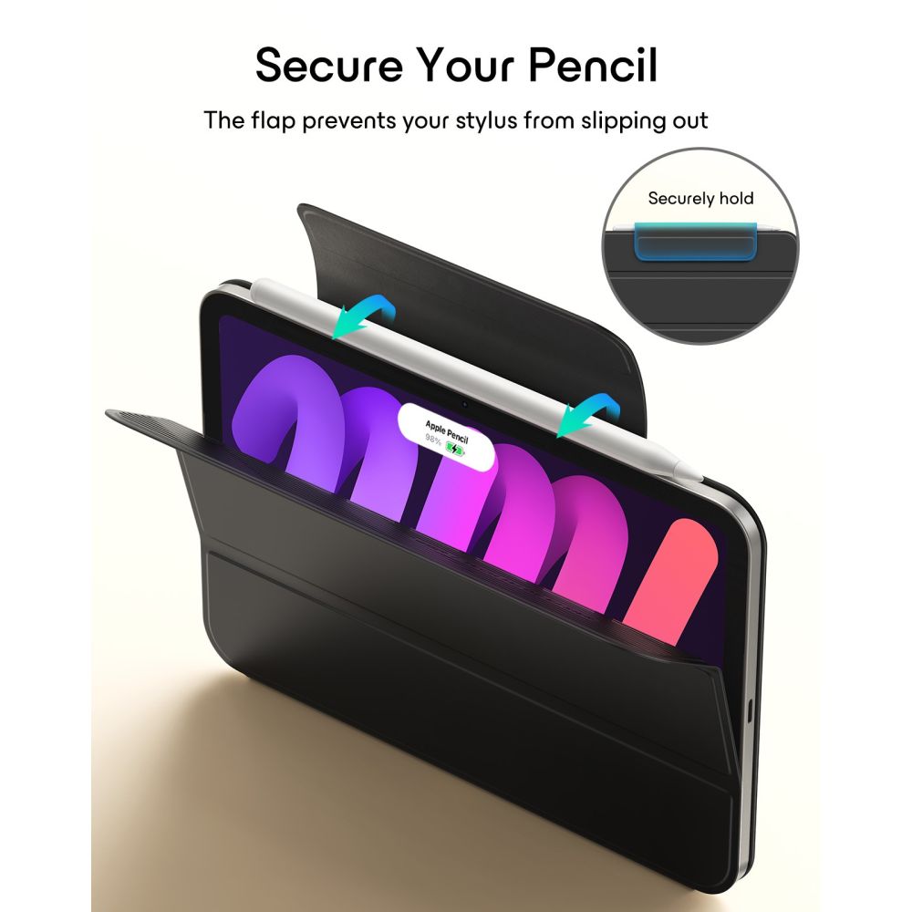 ESR Rebound Magnetic Case for iPad Mini 8 8.3" - black_3