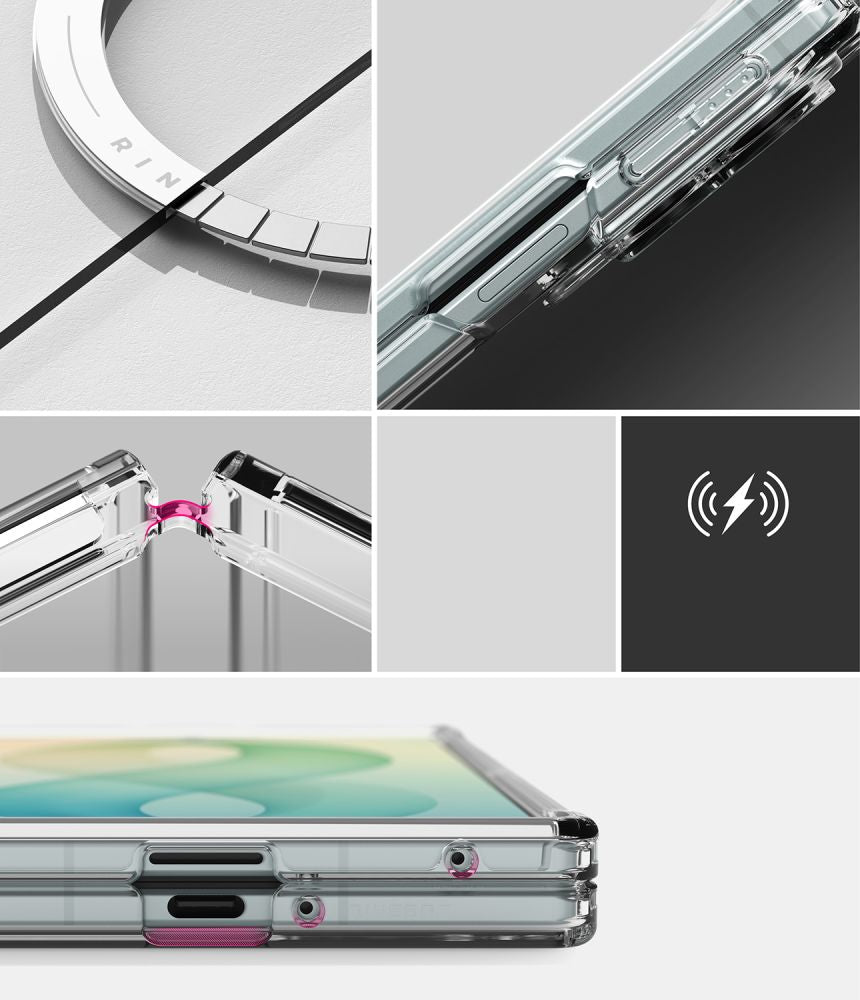 Ringke Fusion Magnetic Magsafe Case for Samsung Galaxy Z Fold 8 - clear_5
