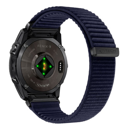 Tech-Protect NylonLoop Band for Garmin Fenix 5 / 6 / 6 Pro / 7 / 8 / 8 Pro / 9 / 9 Pro (47mm) - navy blue_1