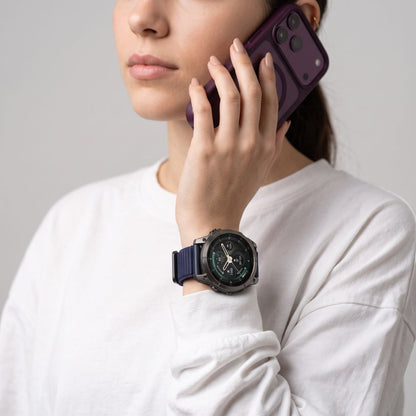 Tech-Protect NylonLoop Band for Garmin Fenix 5 / 6 / 6 Pro / 7 / 8 / 8 Pro / 9 / 9 Pro (47mm) - navy blue_6