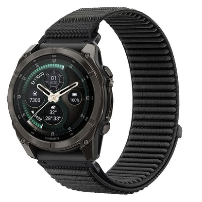 Tech-Protect NylonLoop Band for Garmin Fenix 5 / 6 / 6 Pro / 7 / 8 / 8 Pro / 9 / 9 Pro (47mm) - black_0