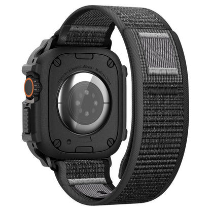 Spigen Rugged Armor case + Spigen Athlex Air band set for Apple Watch Ultra (49 mm) - black-grey_1