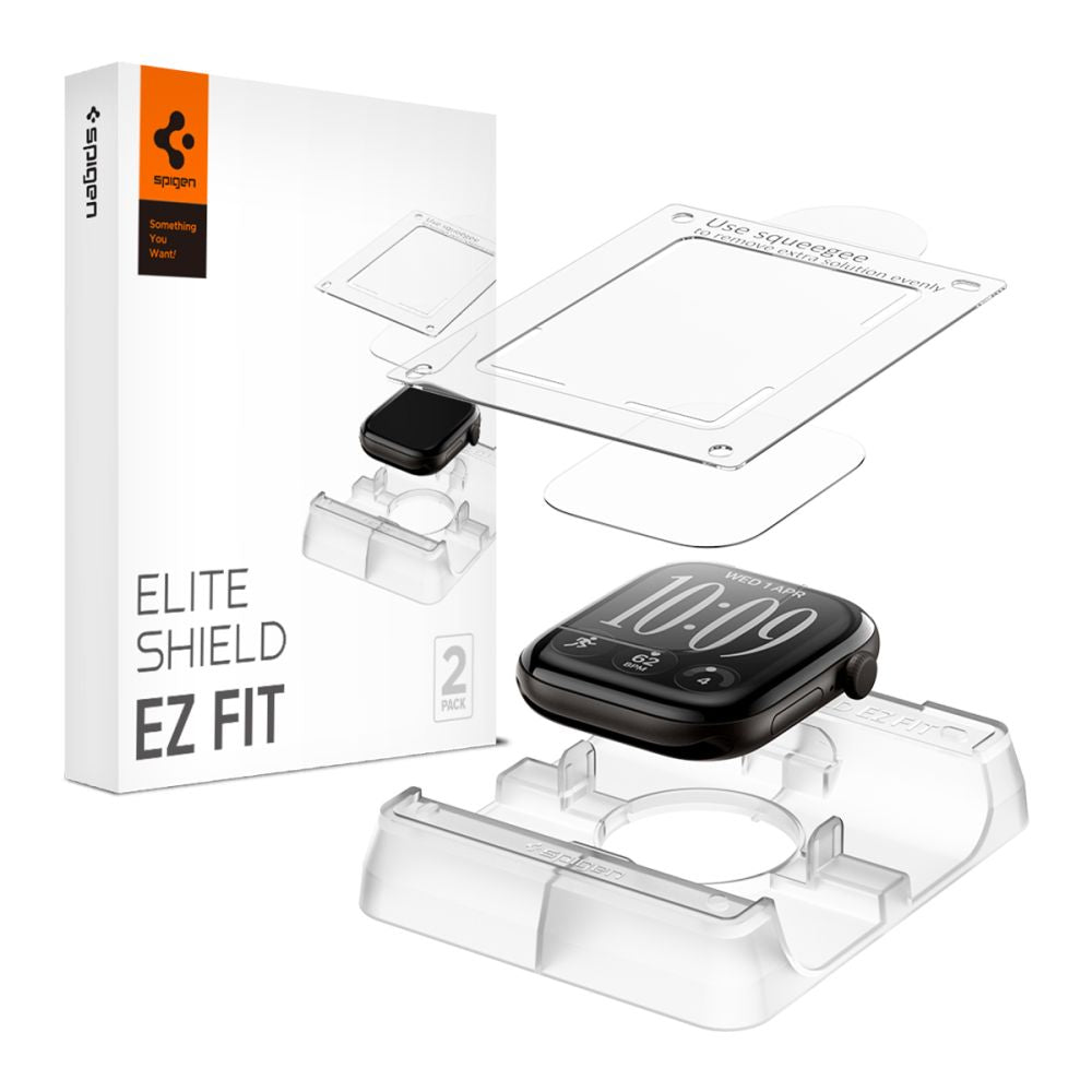 Spigen Elite Shield EZ Fit 2-Pack Hydrogel Film for Apple Watch 12 (42 mm)_0