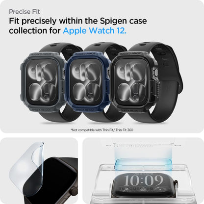 Spigen Elite Shield EZ Fit 2-Pack Hydrogel Film for Apple Watch 12 (42 mm)_11