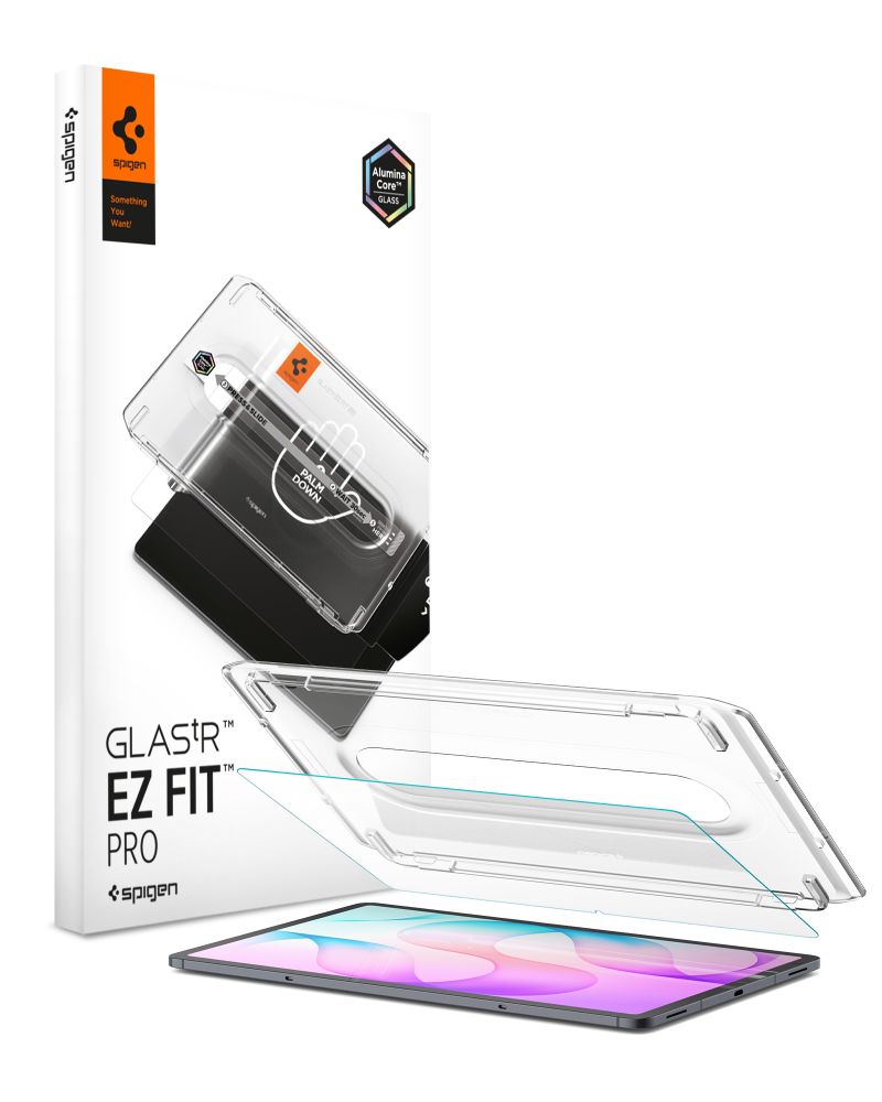 Spigen Glas.tR EZ Fit Pro HD Tempered Glass for Samsung Galaxy Tab S12+ 12.6"_0