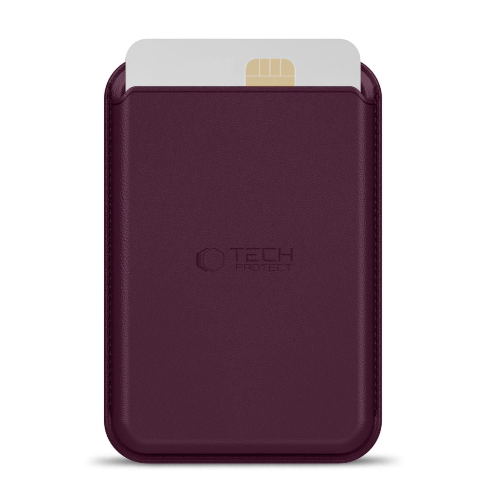 Tech-Protect CH01 MagWallet MagSafe Magnetic Wallet for phone - burgundy_2