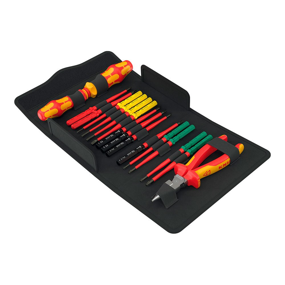 Alicate VDE WERA Kraftform Kompakt 17 Extra Slim / Preto / 05006610001_0
