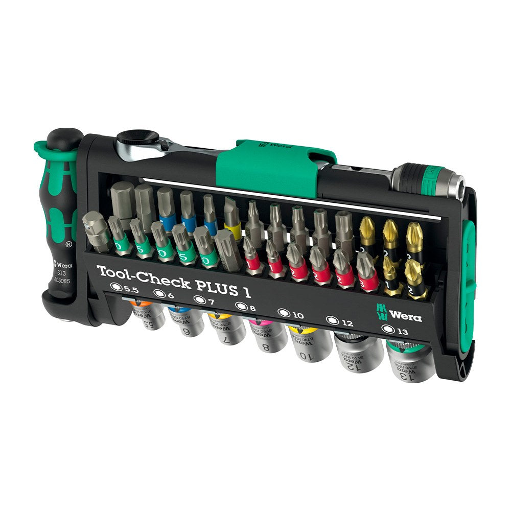 Bit-Satz WERA Tool-Check PLUS 1 / Preto / 05049055001_0