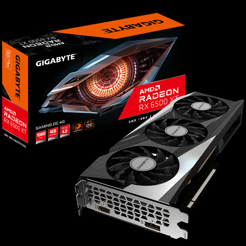 GIGABYTE GAMING Radeon RX 6500 XT OC 4G AMD 4 GB GDDR6_0