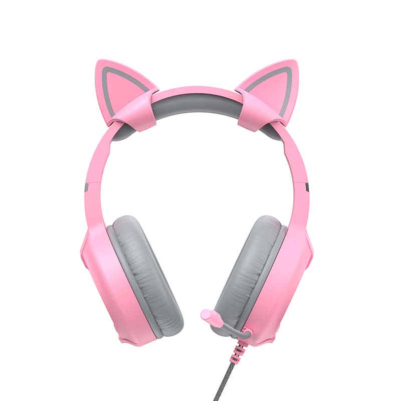 Gaming headphones Havit GAMENOTE H2233d  RGB (pink)_2