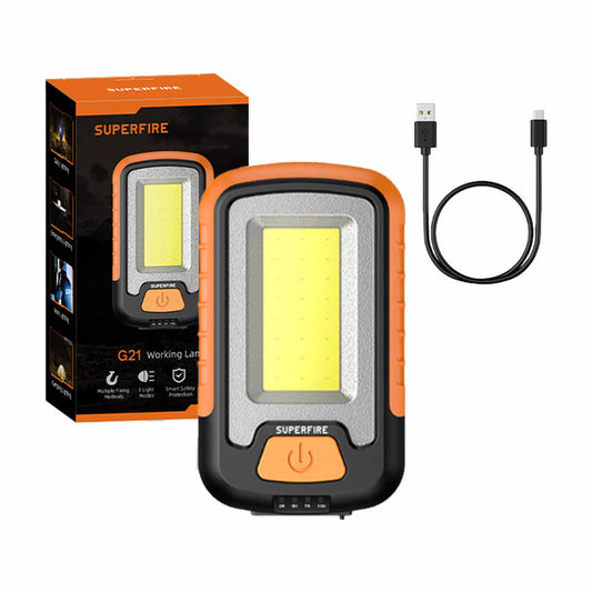 Workshop Flashlight Superfire G21, 650lm, USB_0